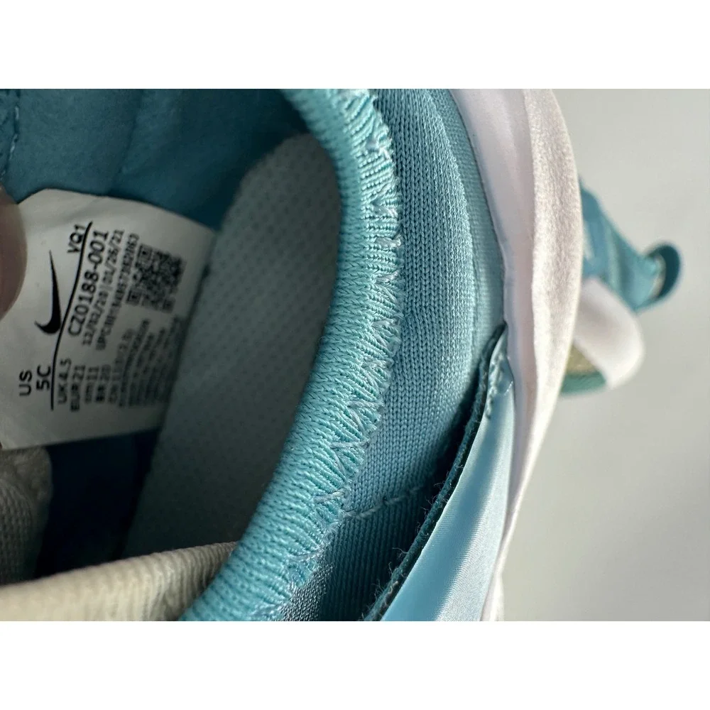 Nike Star Runner 3 TD Toddler Shoes Blue‎ Cream Hook and Loop Size 5C